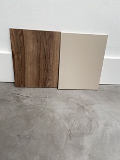 two different types of wood are on the floor