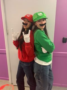 costume #marioluigi mario and luigi costume Halloween Costumes Mario, Mario And Luigi Halloween, Luigi Halloween Costume, 2023 Halloween Costumes, Mario Halloween Costumes, Mario Halloween, Mario Und Luigi, Luigi Costume, Mario Costume