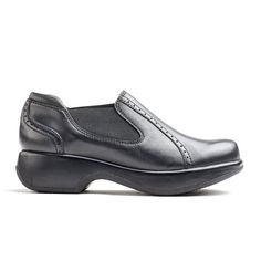 Dromedaris Falcon Slip On (Women) - Black Dress-Casual - Slip Ons - The Heel Shoe Fitters The Falcon, Charm School, Natural Leather, Arch Support, Old School, Timeless Elegance, Leather Upper, Loafers, Slip On