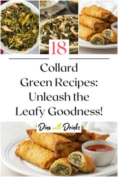 Collage of 4 collard green recipes. Leftover Collard Greens Recipe, Collared Greens Recipe, Collard Green Recipes, Collard Greens Recipe No Meat, Meatless Collard Greens Recipe, Collard Greens Wraps Recipe, Healthy Collard Greens Recipe, Mixed Greens Recipe