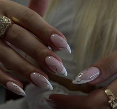 Press On Nails Tips, Nails Butterfly, Nails Tips, Almond Acrylic Nails, Nails Simple, Oval Nails, Fire Nails, Classy Nails, Pretty Acrylic Nails