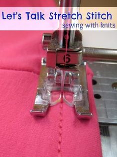 the sewing machine has stitching on it's side