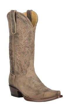 Cavender's by Old Gringo Women's Burnished Tan Western Snip Toe Boots | Cavender's Cowboy Boots Wedding, Dresses To Wear With Cowboy Boots, Boots Wedding, Fashionable Shoes, Mad Dog, Vision Boards, Cute Boots, Toe Boots, Dresses To Wear