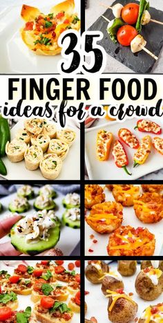 five baby shower finger food ideas that are easy to make and fun for the whole family