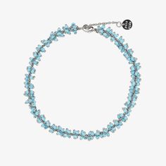 td {border: 1px solid #ccc;}br {mso-data-placement:same-cell;}Wanna make a splash this spring? Then you'll def. need one of our new Tulum Anklets! This statement-making style features a bold bead and chain design, in an ocean-blue hue that brightens any beach-day fit. Friendship Anklets, Silver Anklet, Pura Vida Bracelets, Turquoise Glass, Silver Anklets, Chain Design, Chain Anklet, Style Gift, Blue Hues