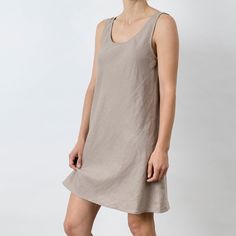 A sleeveless lounge dress with a relaxed fit, the Hana Linen Dress is a light and easy-wearing addition to your day to day apparel. The Ritual, Lounge Dress, Linen Short, Day To Day, Styles Inspiration, Linen Bag, Wardrobe Style, To Day, Linen Dress