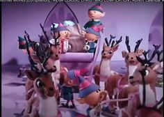 there are many toy reindeers standing together