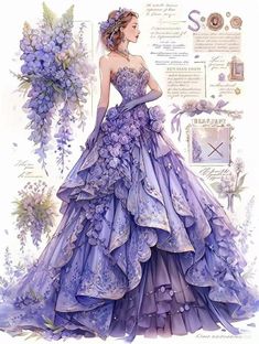 Dress Design Drawing, Old Fashion Dresses, Fashion Sketches Dresses, Fantasy Dresses, Fashion Drawing Dresses, Dress Design Sketches, Fashion Illustration Dresses, Dress Sketches, Dress Drawing