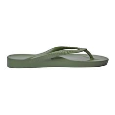 Khaki - Arch Support Flip Flops - Archies Footwear LLC | United States Comfortable Green Slip-resistant Sandals, Green Comfortable Slip-resistant Sandals, Green Slip-resistant Sandals For Beach, Slip-resistant Green Sandals For Beach, Green Comfortable Flat Flip Flops, Comfortable Green Flat Flip Flops, Comfortable Green Flip Flops With Textured Footbed, Comfortable Flat Flip Flops With Arch Support, Ortholite Insole Flat Flip Flops For Beach