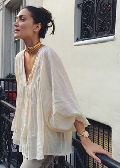 Boho Blouse Outfit, Natural Essence Style, Looks Street Style, Fashion Victim, Moda Vintage, Mode Inspo, Boho Outfits, Passion For Fashion