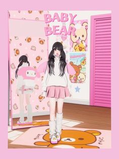 I've seen so many people trying to find this specific cas bg. I managed to find it on discord!! Also this is NOT my creation, I'm just reuploading it.    DOWNLOAD HERE Rilakkuma Sims 4 Cc, Sims 4 Pink Cas Background, Cas Room Background Sims 4, Sims 4 Cc Background Loading Screen, Kawaii Cc Sims 4, Cutecore Sims 4 Cc, Cutecore Games, Sims 4 Kawaii Cc Clothing, Sims 4 Kawaii Cc