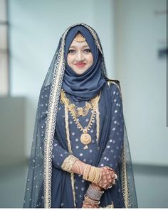 Hijab With Lehenga, Hijabi Dulhan, Hijabi Bride, Muslimah Wedding, Hijab Style Tutorial