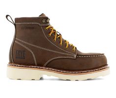 Safety Crafts, Work Boots Men, Work Boot, Waterproof Shoes, Work Safety, Shoe Carnival, Leather Shoes Men, Goodyear Welt, Crazy Horse