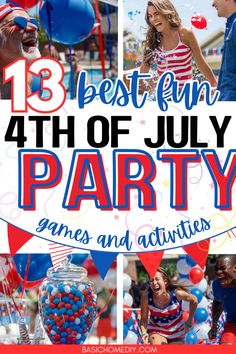 the fourth of july party games and activities