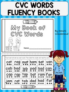 the cvc words flueny books