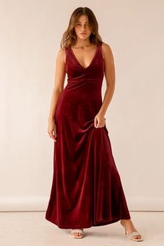 Red Velvet Maxi Dress, Jade Wedding, Velvet Wedding, Purple Maxi Dress, Velvet Maxi, Velvet Maxi Dress, Red Velvet Dress, Lulus Dresses, Backless Maxi Dresses