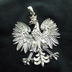 Large Contemporary Polish Eagle Pendant Measures 2.25" Wide x 2.5" Tall Packaged in gift jewelry box .925 proof Sterling Silver Made in Poland Silver prices fluctuate often. What you see online is today's price. Polish Eagle, Eagle Pendant, Silver Polish, Silver Prices, Gift Jewelry, Jewelry Silver, Polish Jewelry, Jewelry Gift Box, Eagles