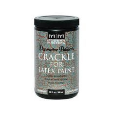 an image of a jar of crackle for latex paint