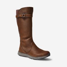 Women's Lodge Boot | Eddie Bauer Overland Women’s Boots, Eddie Bauer Boots, Waterproof Leather Boots Women, Tall Winter Boots Women, Barefoot Boots Women, Comfortable Boots For Women, Scotland Vacation, Barefoot Boots, Womens Boots Flat