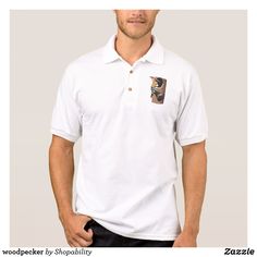 woodpecker polo shirt