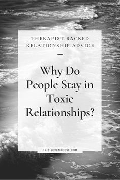 Are you wondering how to leave a toxic relationship but finding it hard to let go? There's one main reason you are finding it hard to end a toxic relationship. Psychologist Dr Tari Mack explains more in this blog post on OPENHOUSE. Read more now. toxic relationship | how to heal from a toxic relationship | how to end a toxic relationship Leave A Toxic Relationship, Relationship Healing, Medical Words, Emotionally Unavailable, Therapy Resources, Saving Your Marriage