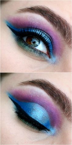 Disney Villain Makeup, Crease Eyeshadow, Ursula Costume, Prom Makeup Tutorial, Crease Makeup