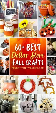 the best dollar store fall crafts