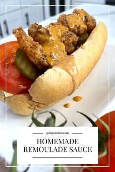 Homemade Remoulade Sauce recipe near Philadelphia Dipping Sauce For Fried Shrimp, Remoulade Sauce Recipe, Fries Homemade, Best Fries, Seafood Meals, Recipe Shrimp, Homemade Fries, Recipes Seafood, Homemade Sauce Recipes