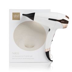 An award-winning advanced professional blow dryer — lighter, faster, offering 30% more shine.* Ionic technology reduces frizz for smoother results.* Features a powerful 1875W brushless motor and contoured nozzle to focus the airflow for precise styling, giving you 3x more hair alignment and smoother results.* A concentrated airflow travels at 75 MPH to speed up your styling routine. Designed for ease of use and salon-quality results. Key Benefits: Bespoke acoustic system to ensure low sound levels Provides smoother results and 30% more shine Provides precise styling for smoother results, 9/10 agree.** Lightweight and ergonomically balanced for styling comfort Professional length 9' power cord 2 year consumer use warranty Advanced ionic technology reduces frizz and flyaways* DISCLAIMER: **v Ghd Hair Dryer, Bouncy Blow Dry, Hair Dryer Diffuser, Ghd Hair, Best Hair Dryer, Professional Hair Dryer, Blow Dryer, Beauty Awards, Professional Hair