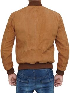 Specification: 100% Suede leather soft polyester lining to enhance comfort Smooth YKK zip closure Bomber style Check measurement via a size chart for a better fit. Casual Brown Suede Leather Jacket, Brown Suede Long Sleeve Biker Jacket, Winter Brown Suede Biker Jacket, Brown Suede Biker Jacket, Shop Light, Jacket For Men, Suede Jacket, Knit Cuff, Soft Suede