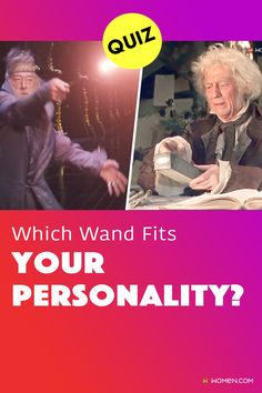 the cover of which magic wand would choose you?, with an image of two men