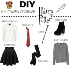 harry potter costume and accessories for halloween