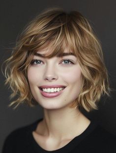 Trendy Bob Hairstyles with Bangs for a Fresh Look in 2024 Trendy Bob, Trendy Bob Hairstyles, Bob Hairstyles With Bangs, Straight Bob, Fresh Look, Hairstyles With Bangs, Bob Hairstyles, Face Shapes, Bangs