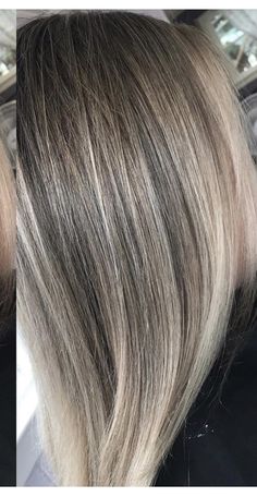 Chin Exercises, Neutral Blonde, Transition To Gray Hair, Dark Roots, Girls World, Gray Hair, Hair Colour, Hair Colors, Fall Hair