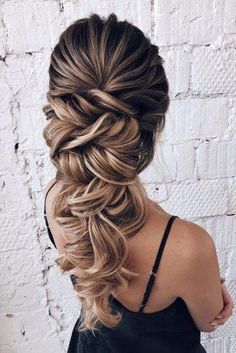 Wedding Braids, Elegant Wedding Hair, Long Hair Wedding Styles, Trendy Wedding Hairstyles, Wedding Hairstyles Updo, Trending Hairstyles, Braids For Long Hair