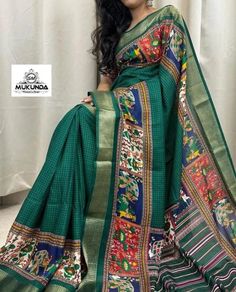 India Fabric, Kalamkari Saree, Cash On Delivery, Silk Sarees, Color Variations