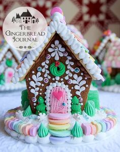 gingerbread galleries….coming soon SaveSave Candy Mushrooms, Cottage Gingerbread House, Homemade Gingerbread House, Gingerbread Creations, Cool Gingerbread Houses, Fairy Tale Cottage, Cardboard Christmas, Gingerbread House Parties, Gingerbread House Designs