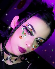 Rainbow Eyeshadow, Makeup Charts, Halloween Eye Makeup, Graphic Makeup, Halloween Eyes, Halloween Makeup Easy, Eye Makeup Designs