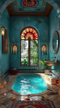 Moroccan Inspired Bathroom, Indian Bathroom, Bigger House, Be Attractive, Decor Images, Dorm Wall Decor, Stunning Bathrooms, Home Decor Bathroom