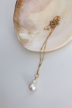 Christine Elizabeth, Jewelry Affordable, Baroque Pearl Pendant, Elizabeth Jewelry, Photography Styling, School Style, Jewelry Bridal, Minimal Jewelry, Layered Jewelry