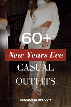 Cool New Years Eve Outfits, Chic New Years Eve Party, Old Money Nye Outfit, Classy Nye Outfit, Elegantly Casual Outfit Night, Country New Years Eve Outfit, Winter House Party Outfit, Simple New Years Outfit, New Year S Eve Outfit