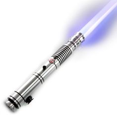 a light saber is shown on a white background