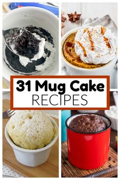 the best mug cake recipes and desserts