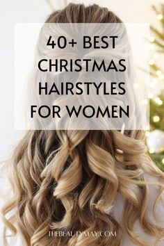 Hairdos For Events, Hair Styles Formal Party, Formal Event Hairstyles For Long Hair, Nye Hairstyles Medium Hair, Soft Glam Hair Hairstyles, Hairstyles Wavy Long Hair, Christmas Dance Hairstyles, Cute Dinner Hairstyles, Work Party Hairstyles