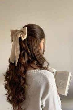 Hairstyles For School, Aesthetic Hair, Trendy Hairstyles, Prom Hair, Pretty Hairstyles, Hairstyle Ideas