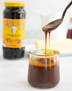 Indulge in a rich, velvety Salted Caramel Sauce — made from scratch with Grandma’s Molasses. Perfect for drizzling over ice cream, coffee, pancakes, and more! The best part: this sweet topping comes together in less than 15 minutes with only five ingredients. Trust us, this sauce will become a permanent staple in your pantry. Click for the recipe! Salted Caramel Sauce Recipe, Spice Cookie Recipes, Caramel Sauce Recipe, Molasses Cookies Recipe, Caramel Recipes Sauce, Biscuit Bread, Pastry Pie, Salted Caramel Sauce, Molasses Cookies