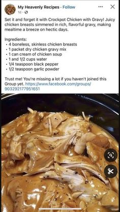 Quick Summer Meals, Recipe Crockpot, Easy Keto Meal Plan, Best Crockpot Recipes, Chicken Crockpot, Quick Dinners, Pot Ideas