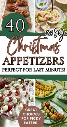 40 easy christmas appetizers perfect for last minute