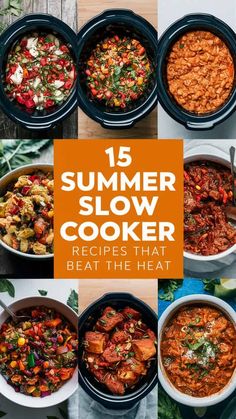 the top five slow cooker recipes that beat the heat and make it easier to cook