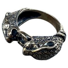 Black Diamond Panther Ring Jaguar Double Head Animal Ring J DAUPHIN "Hunted" Double Jaguar head ring in bronze Hand made in Los Angeles 3-4 Weeks to be completed In Mayan mythology, the jaguar was seen as the ruler of the Underworld, and as such, a symbol of the night sun and darkness. The jaguar is also seen as a symbol of life and strength, courage, loyalty, power, strength, beauty and rejuvenation. As a gatekeeper of the unknown, the jaguar offers lessons about reclaiming your inner power by Mayan Mythology, Jaguar Head, Panther Ring, Symbol Of Life, Animal Ring, Emerald Eyes, Head Ring, Inner Power, Life Symbol